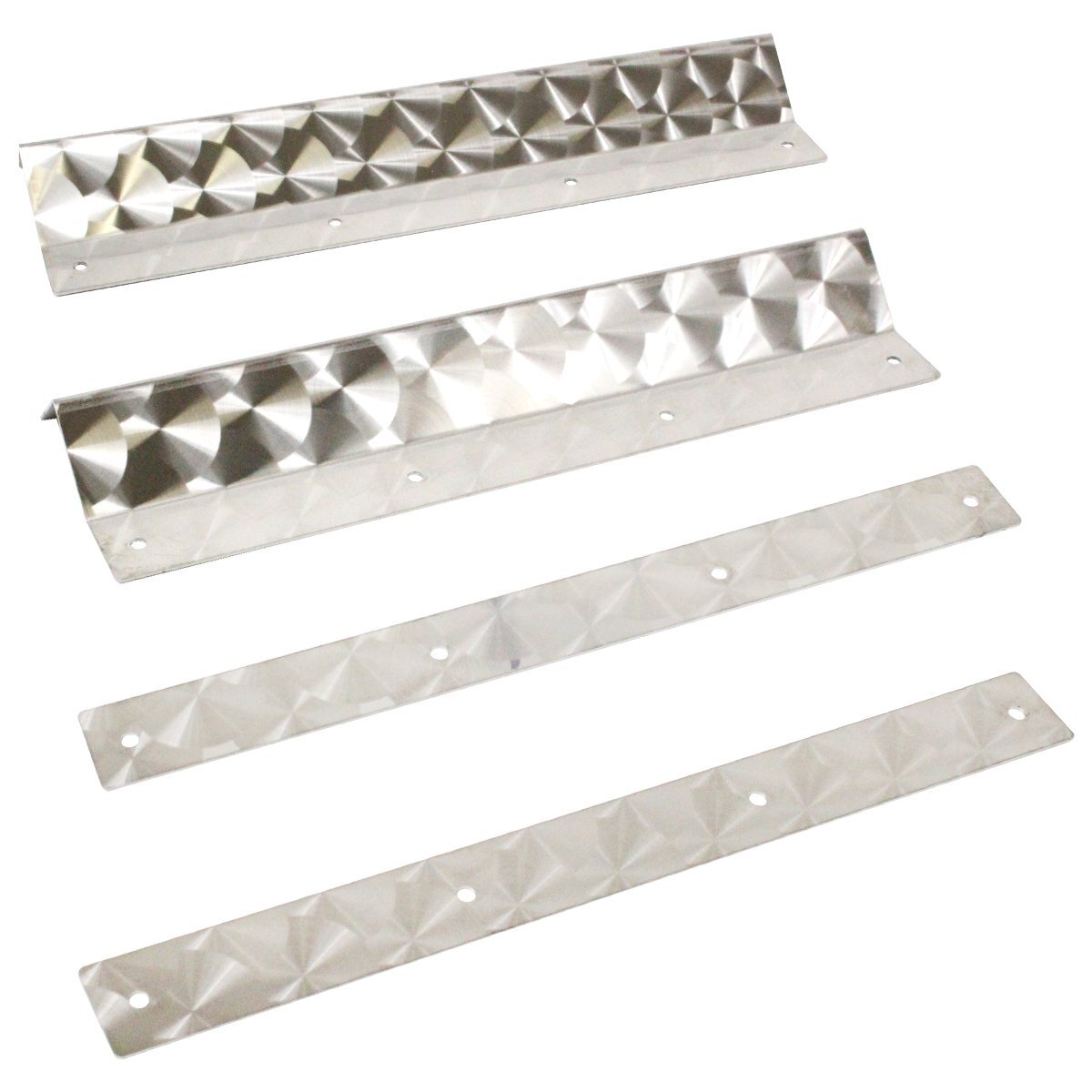 ステンレス製 SUS304採用 泥除けステー 390mm 39cm ウロコ柄 2トン 2t 泥除けマット マッドガード ステン 取付け 固定 金具拍卖