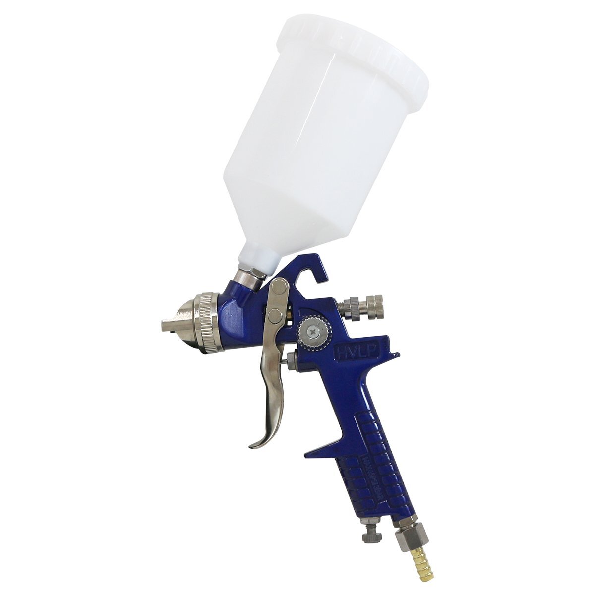 『口径1.5mm/600cc』HVLP 重力式 スプレーガン 600ml 1/8接続ネジ 低圧タイプ エア エアー ガン 板金 塗装 塗料 車 バイク拍卖
