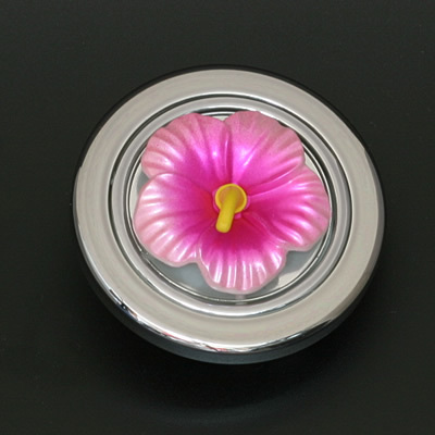 【ゆうパケット350】ホーンボタン ハイビスカス/ピンク【HK-73】拍卖