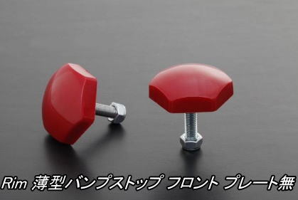 代引不可 (沖縄・離島不可) リム 薄型バンプストップ フロント プレート無 E26系NV350キャラバン2/4WD用【BSK16】拍卖
