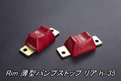 代引不可 (沖縄・離島不可) リム 薄型バンプストップ リア h=35 E26系NV350キャラバン 2/4WD用【BSK19】拍卖