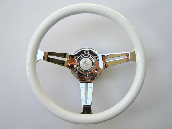 ピュアホワイトハンドル 31パイ(ホーンボタン付)【HK337】拍卖