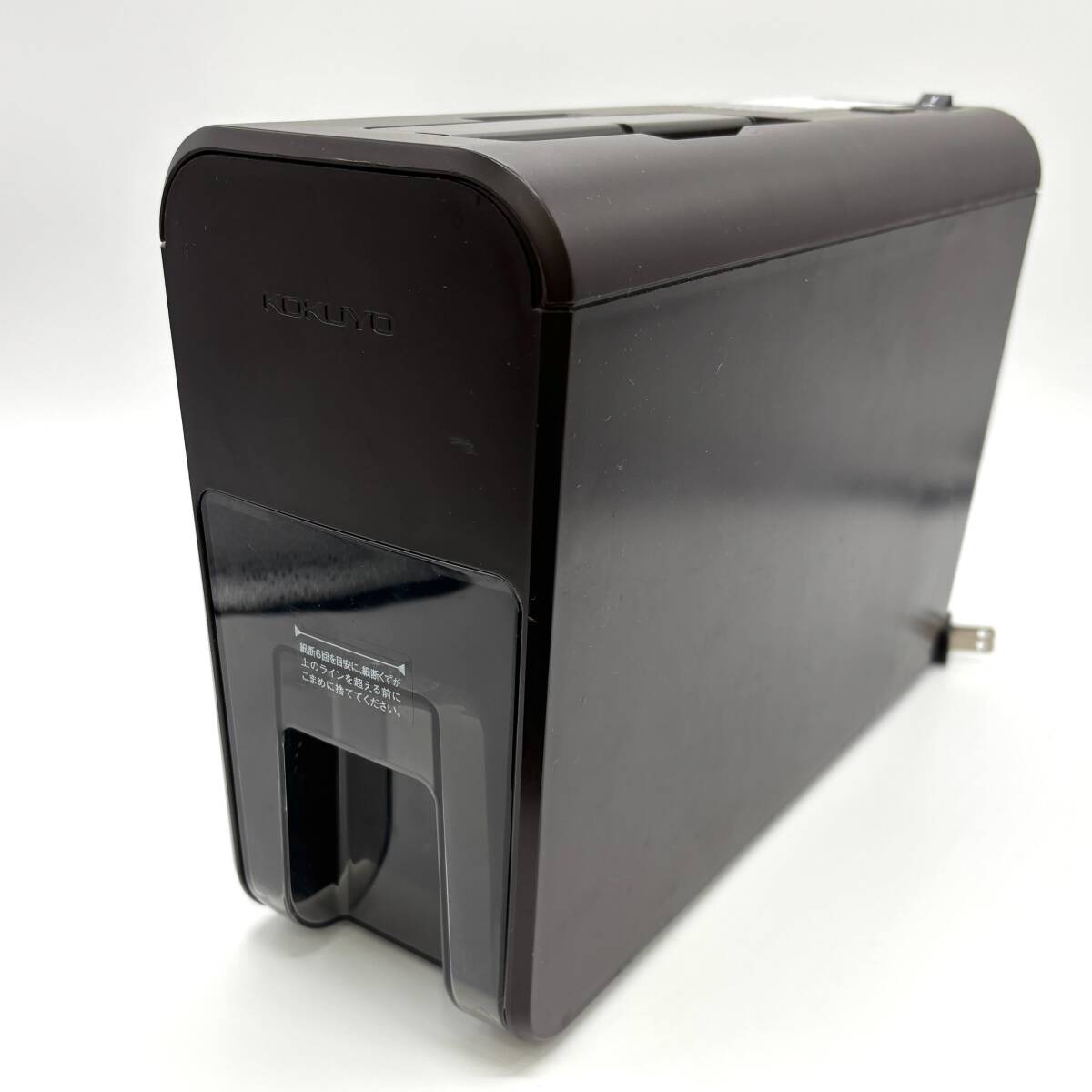 通電 簡易動作確認済み コクヨ KOKUYO コンパクト デスクトップ シュレッダー KPS-X21s 静音 小型家電 中古品 事務用品【5263】拍卖