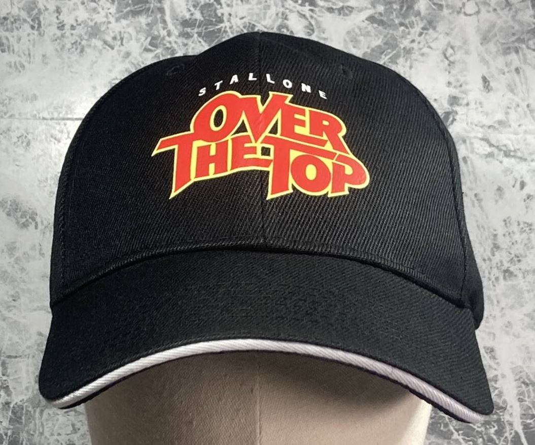 ◆同梱発送可◆「オーバー・ザ・トップ/シルベスター・スタローン 帽子/野球帽 タイプD ブラック」fire_sale 【タグ:映画、アクセサリー】拍卖