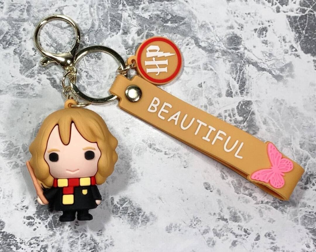 ◆同梱発送可◆「ハリー・ポッター/ハーマイオニー・グレンジャー マスコット・キーホルダー」fire_sale 【タグ:映画、アクセサリー】拍卖