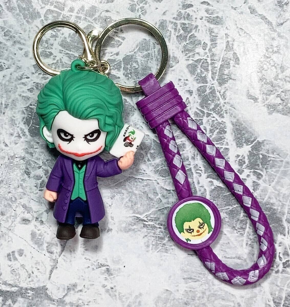 ◆同梱発送可◆「ジョーカー ダークナイト/バットマン マスコット キーホルダー/ストラップ タイプC」fire_sale 【タグ:映画】拍卖