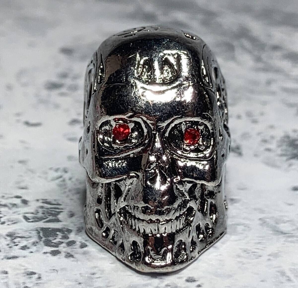 ◆同梱発送可◆「ターミネーター/T-800 アーノルド・シュワルツェネッガー 指輪 17号」fire_sale 【タグ:映画】拍卖