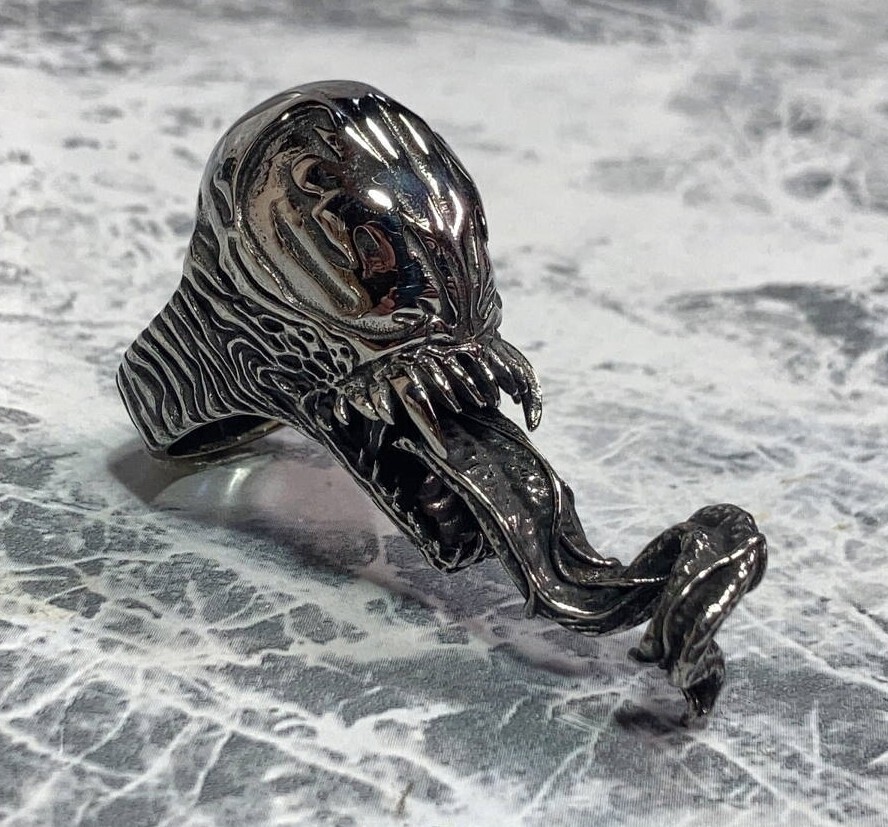 ◆同梱発送可◆「ヴェノム/スパイダーマン 指輪 22号」fire_sale 【タグ:映画、アクセサリー】拍卖