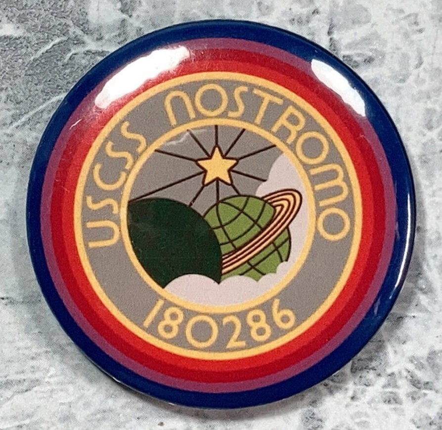 ◆同梱発送可◆「エイリアン/ノストロモ号 シガニー・ウィーバー 缶バッジ」fire_sale 【タグ:映画、アクセサリー】拍卖