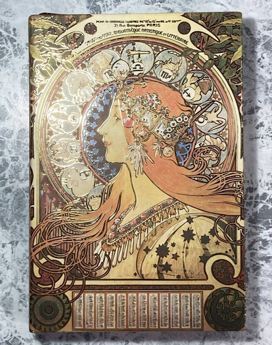 ◆同梱発送可◆「アルフォンス・ミュシャ/黄道十二宮 ノートブック/メモ帳」fire_sale 【タグ:アート】拍卖