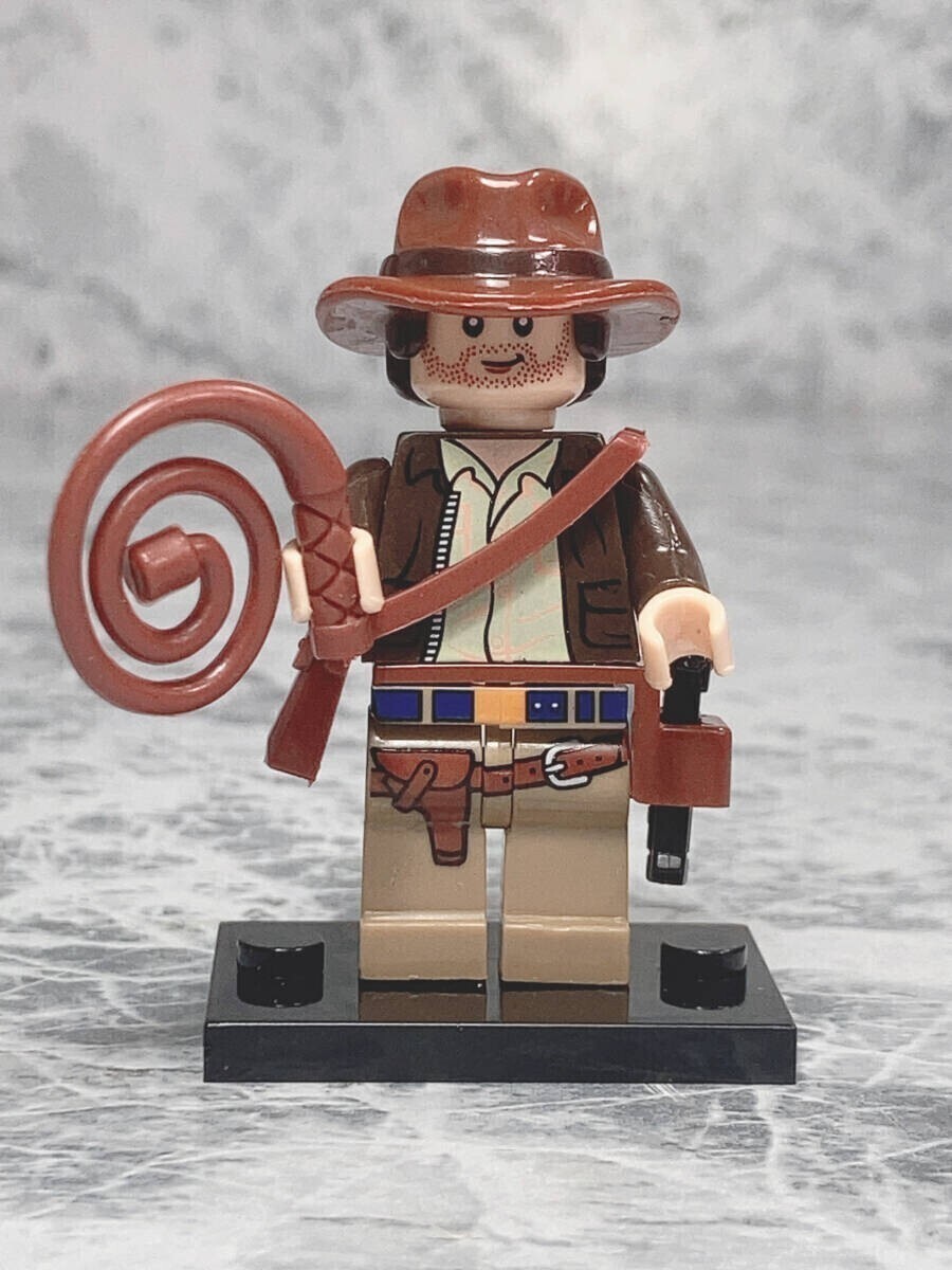 ◆同梱発送可◆「インディ・ジョーンズ/ハリソン・フォード レゴ風 互換/カスタム ミニフィグ タイプB」fire_sale 【タグ:映画】拍卖