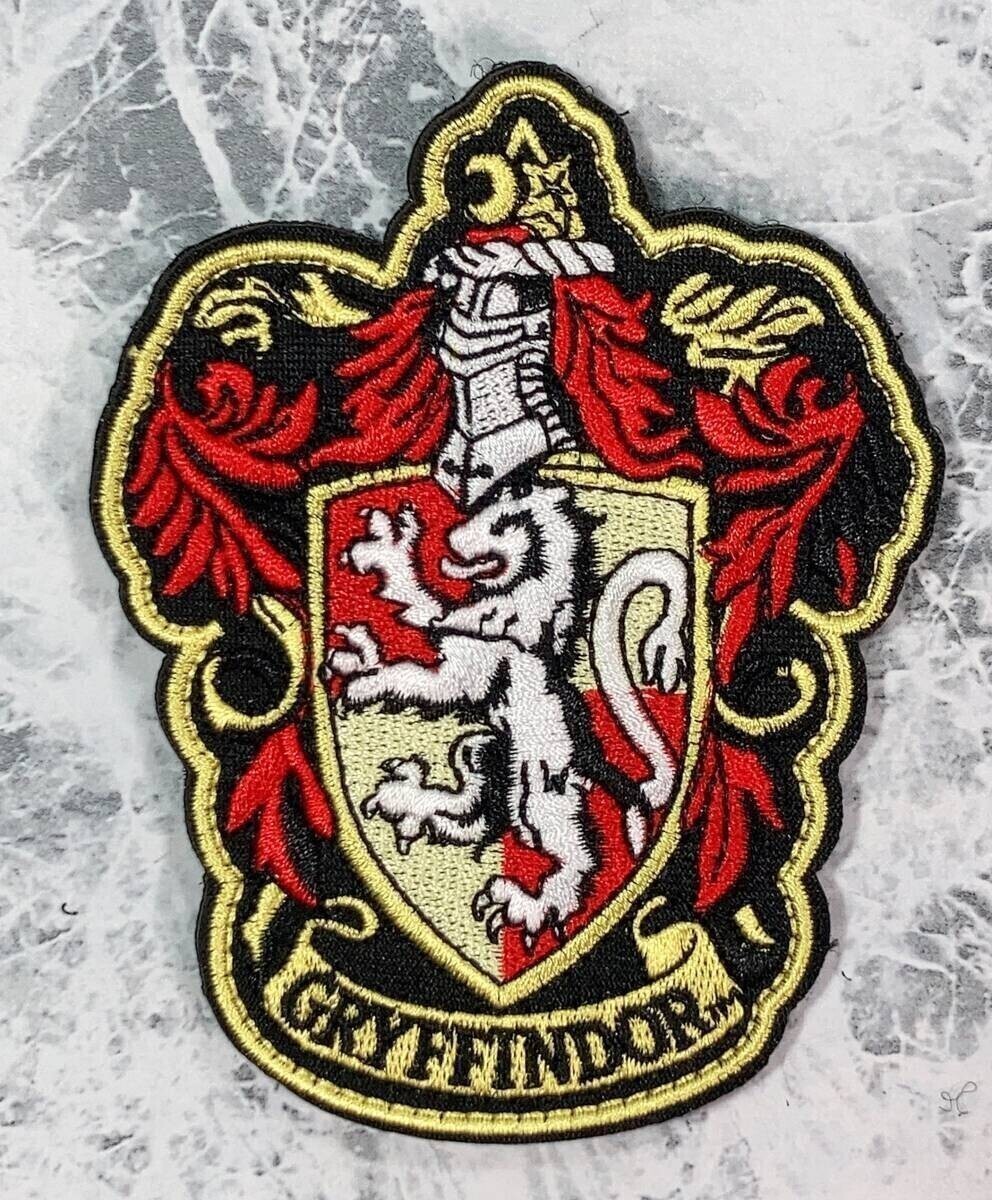 ◆同梱発送可◆「ハリー・ポッター/グリフィンドール マジックテープ式 ワッペン」fire_sale 【タグ:映画】拍卖