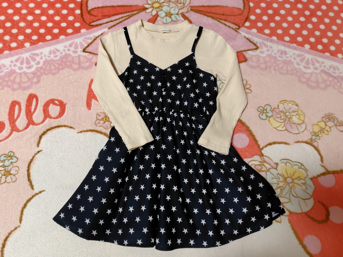 Daddy Oh Daddy重ね着風ジャンパースカート120拍卖