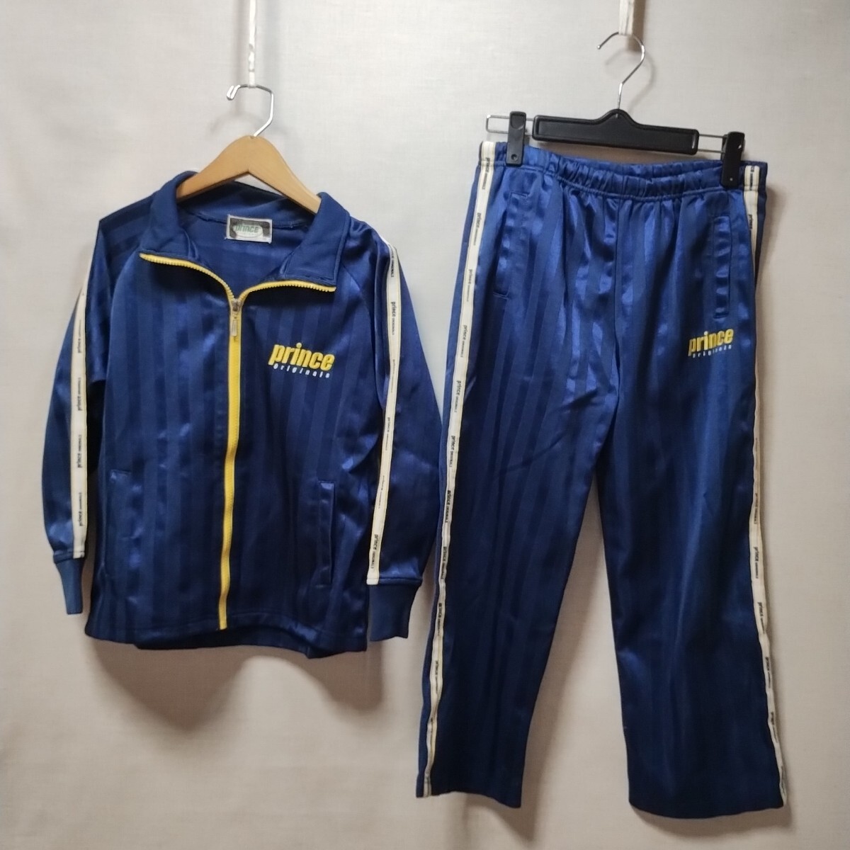 プリンスprince子供服キッズ男の子テニス等スポーツ ジャージ上下セット130拍卖
