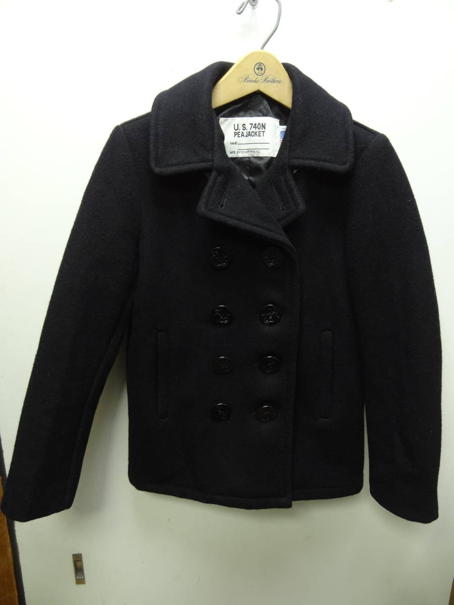 全国送料無料 ショット SCHOTT N.Y.C. MADE IN USA 子供服キッズ 男&女の子ウール80%ナイロン20%素材 Pコート 12 (150)拍卖