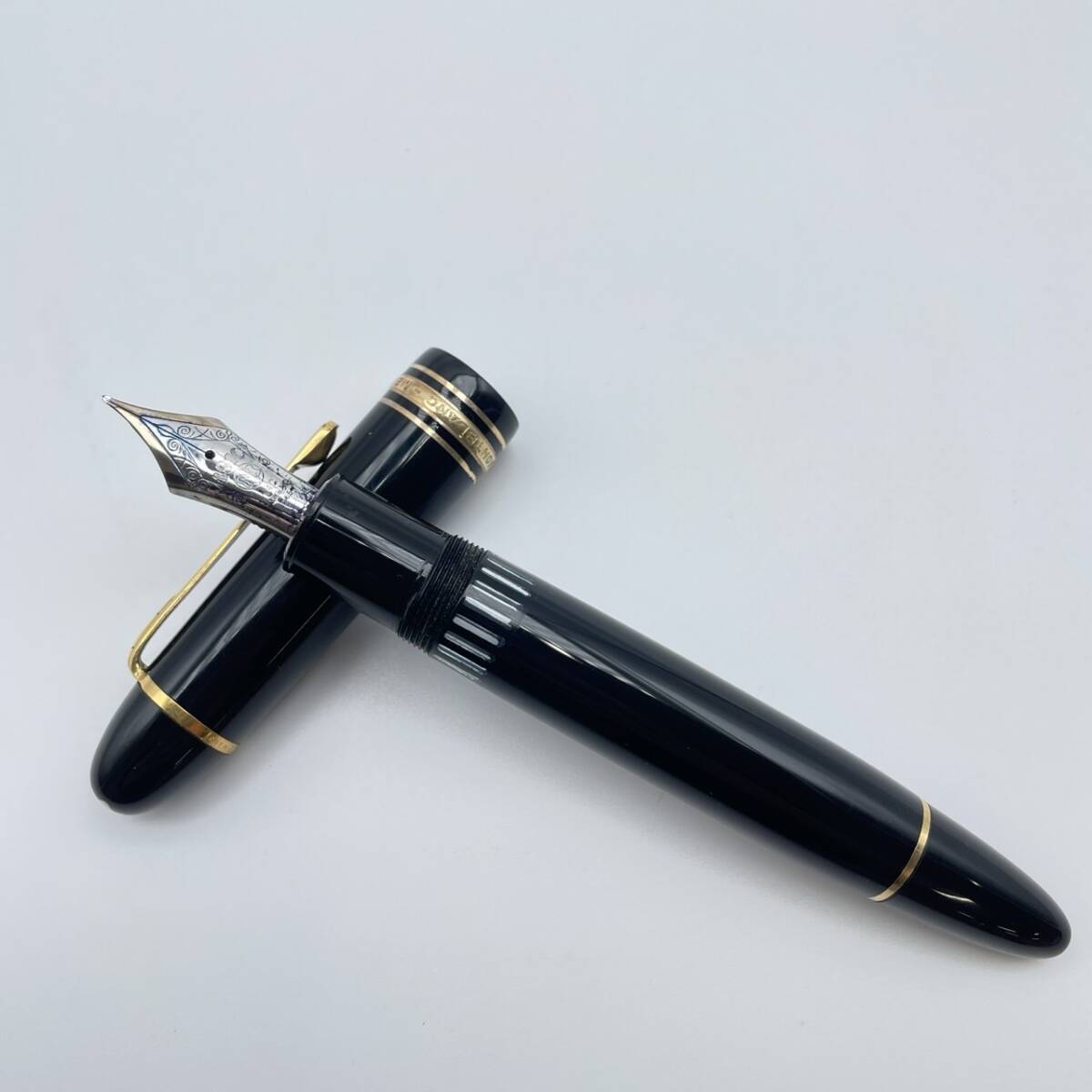 25柏/A030414-9/MY30000/T112-413/【名古屋】万年筆 MONTBLANC モンブラン MEISTERSTUCK No149 4810 14C 585拍卖