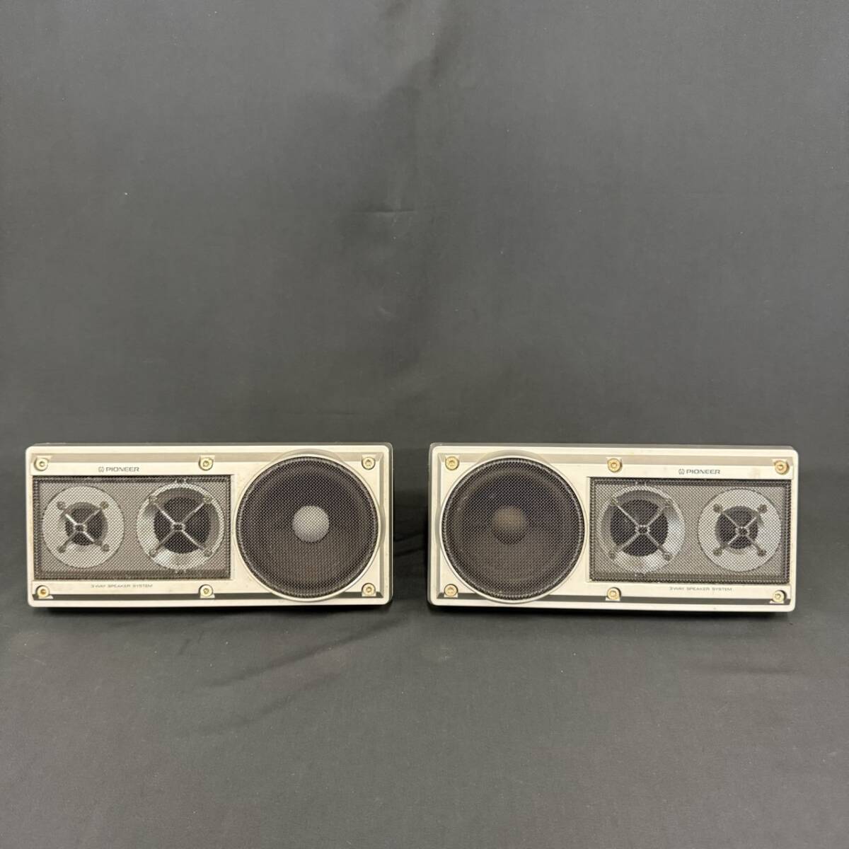 25名/A000436-3/TN4000/T113-427/【名古屋】PIONEER パイオニア スピーカー 2点セット 3WAY SPEAKER SYSTEM TS-X11拍卖