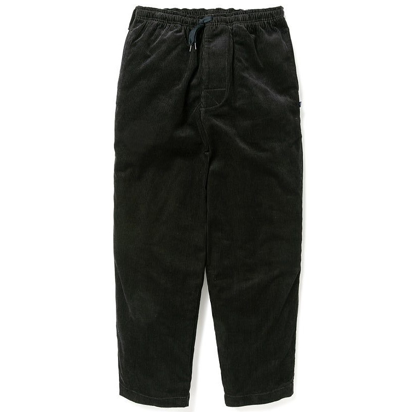 22AW DESCENDANT SHORE CORDUROY BEACH TROUSERS Mサイズ コーデュロイ イージー パンツ Black ブラック 222WVDS-PTM02 ディセンダント拍卖