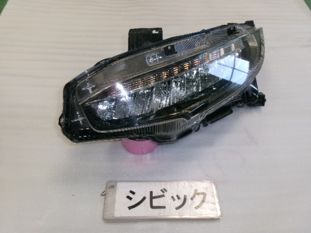 シビック FC1 左ヘッドランプユニット LED 即決 7248拍卖