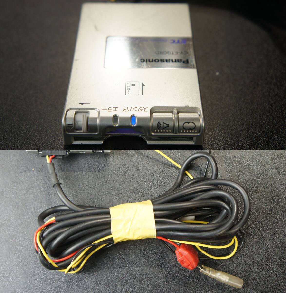 動作確認済 普通車登録 ETC CY-ET908D ANH15W アルファード外し ETCアンテナ欠品 パナソニック アンテナ分離型 @14213s拍卖