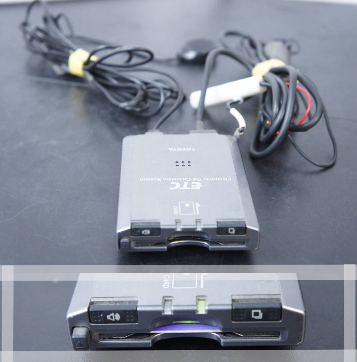 普通車登録 動作確認済 ETC 08686-00261 NCP141 スペイド外し ETCアンテナ付 アンテナ分離型 CN-ES0901CT 純正 @13798s拍卖