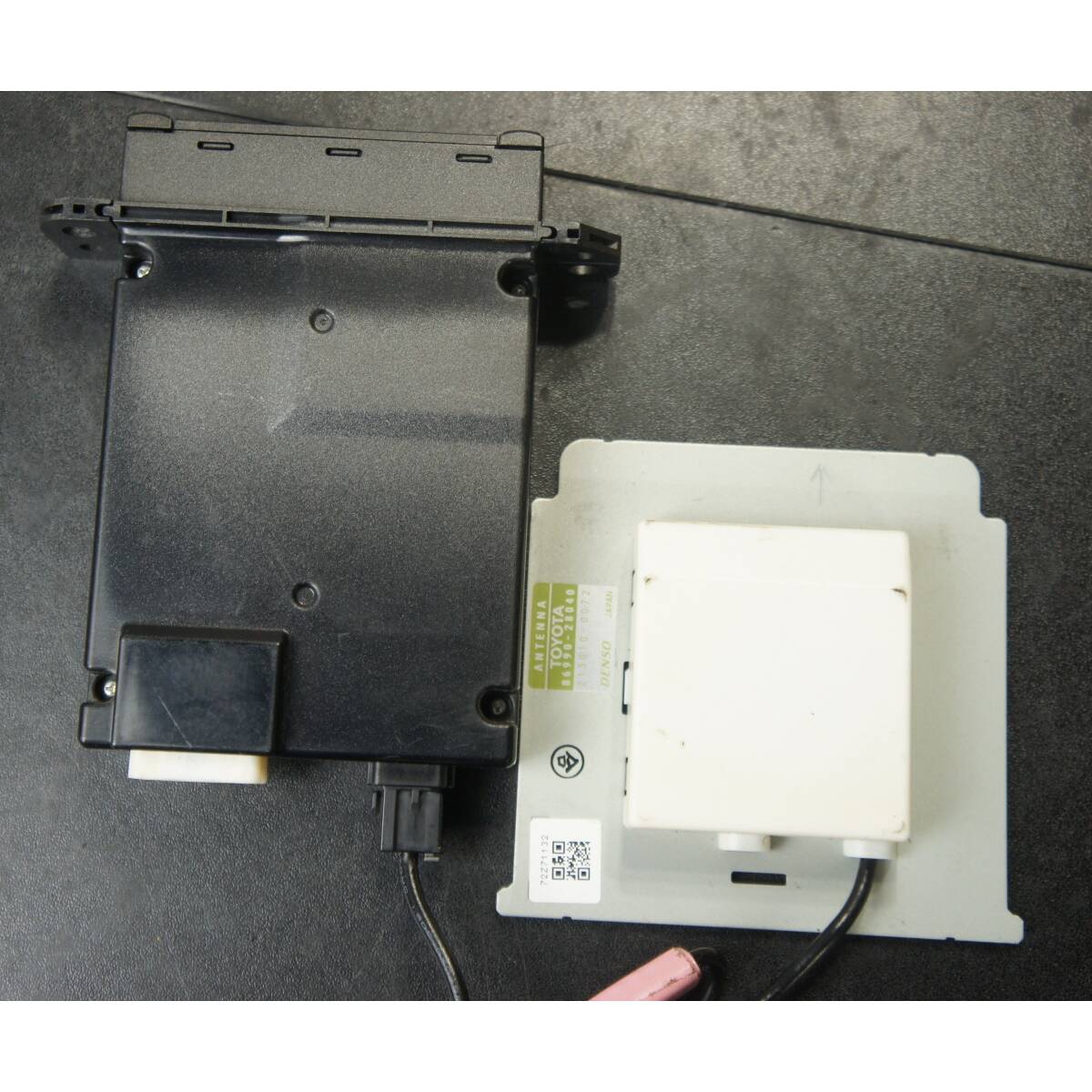普通車登録 ETC 86980-30050 ACR50W エスティマ外し 電源ハーネス欠品 デンソー ETCアンテナ 86990-28040 DENSO 純正 @14730s拍卖