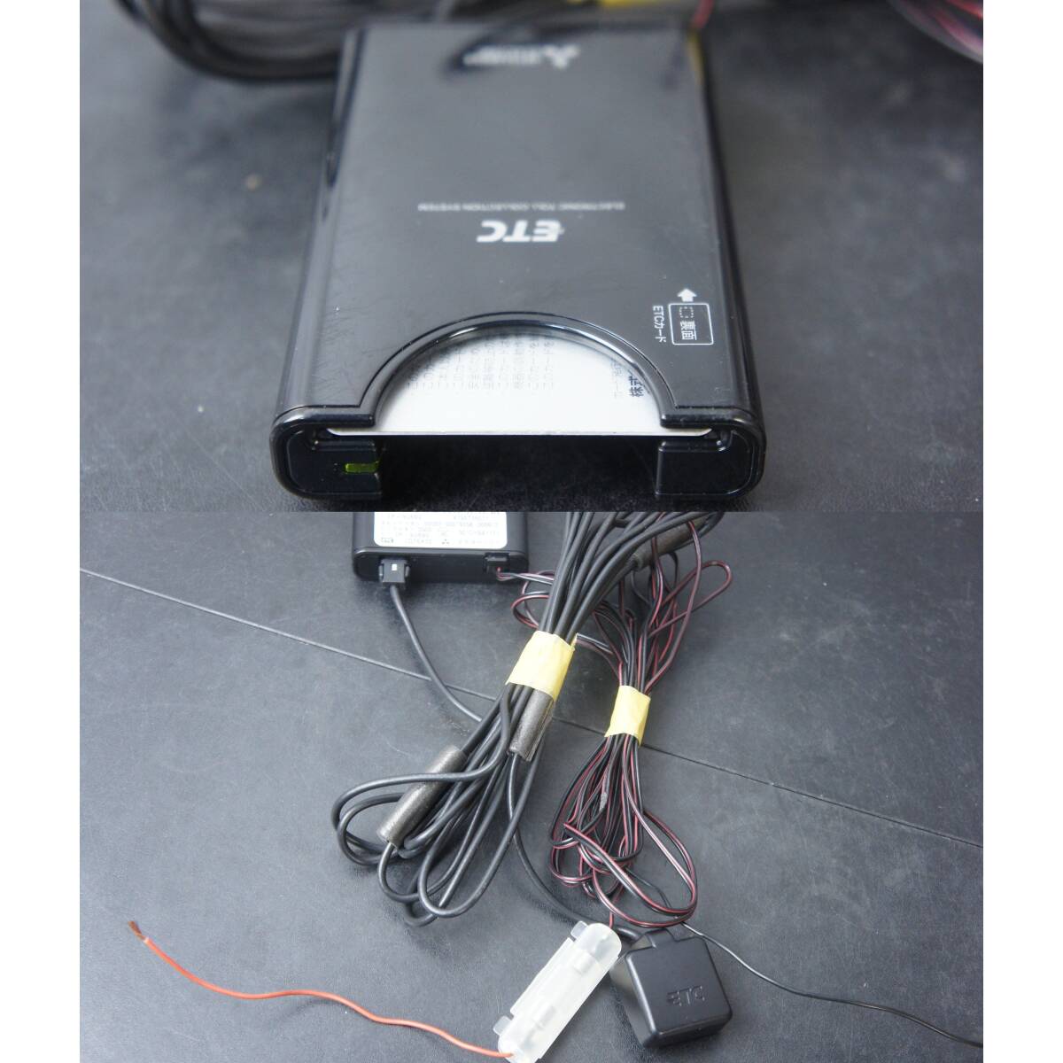 動作確認済 普通車登録 ETC EP-9U69V H92W オッティ外し ETCアンテナ付 三菱電機 @14743s拍卖