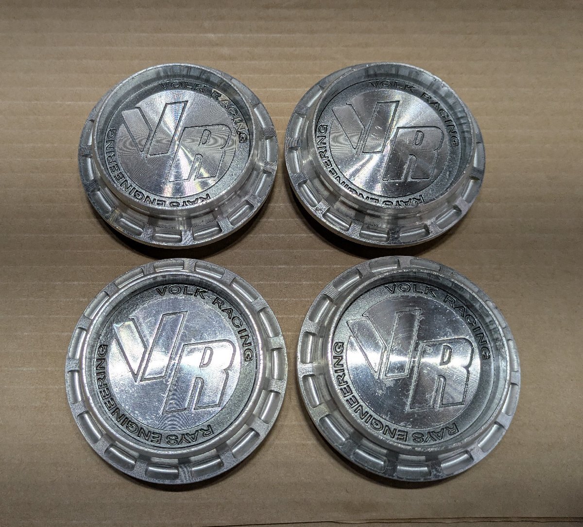 RAYS VOLK RACING センターキャップ ホイールキャップ CE28 RE30 TE37 VR ハイタイプ フォーミュラ 4個セット 絶版 美品拍卖