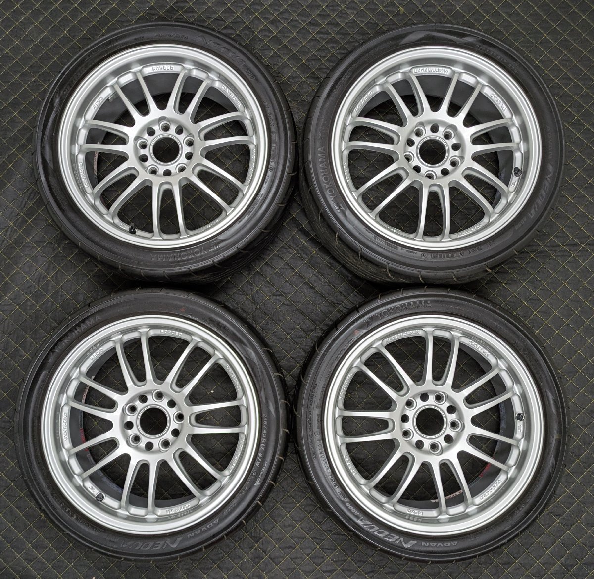 RAYS レイズ VOLK ボルクレーシング RE30 ハイメタブロンズ 17インチ 7.5J +50 114.3 5穴 4本セット ガリ傷なし 超美品 DC5 CL7 EP3拍卖