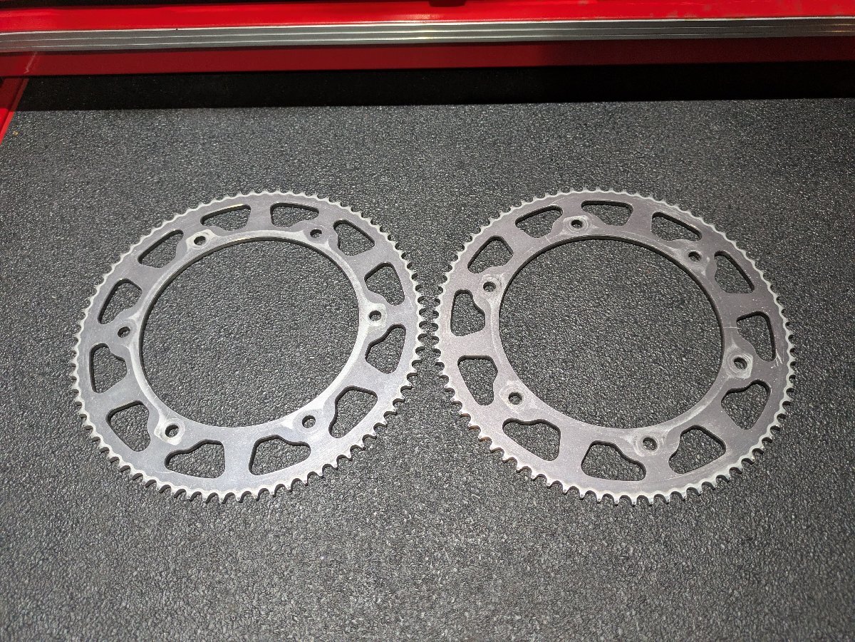 レーシングカート トリプルK スプロケット 極 219 75T 極上品 2枚拍卖