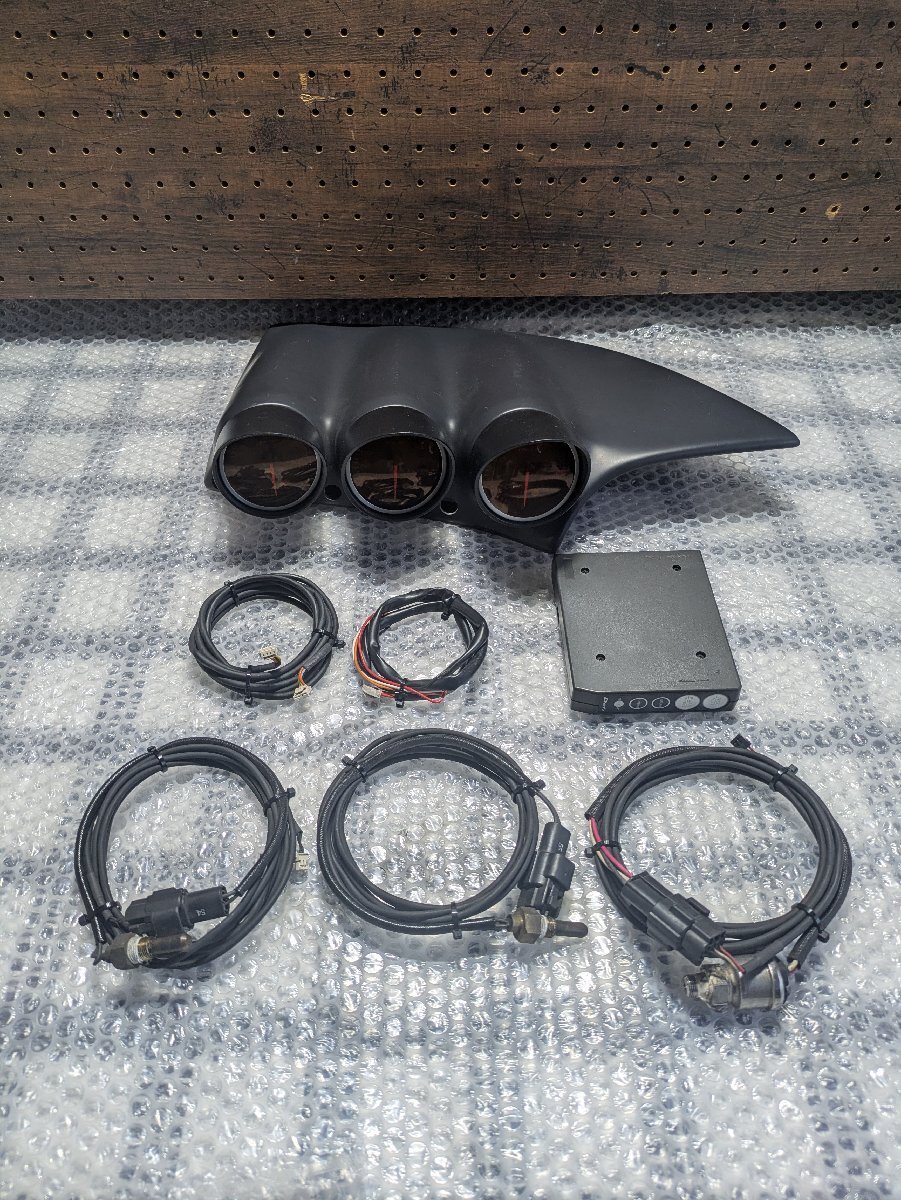 Dfei デフィ 3連メーター 正規品 油温計 油圧計 水温計 フルセット S2000専用メーターパネル AP1 AP2 希少 美品拍卖