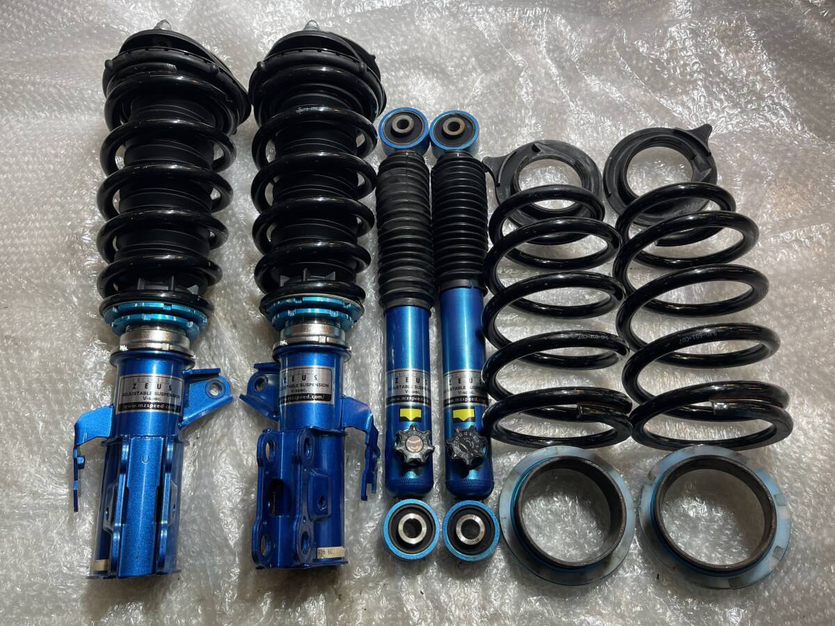 アルファード ヴェルファイア ZEUS ゼウス アジャスタブル サスペンション Vスペック 車高調 AGH30 GGH30拍卖