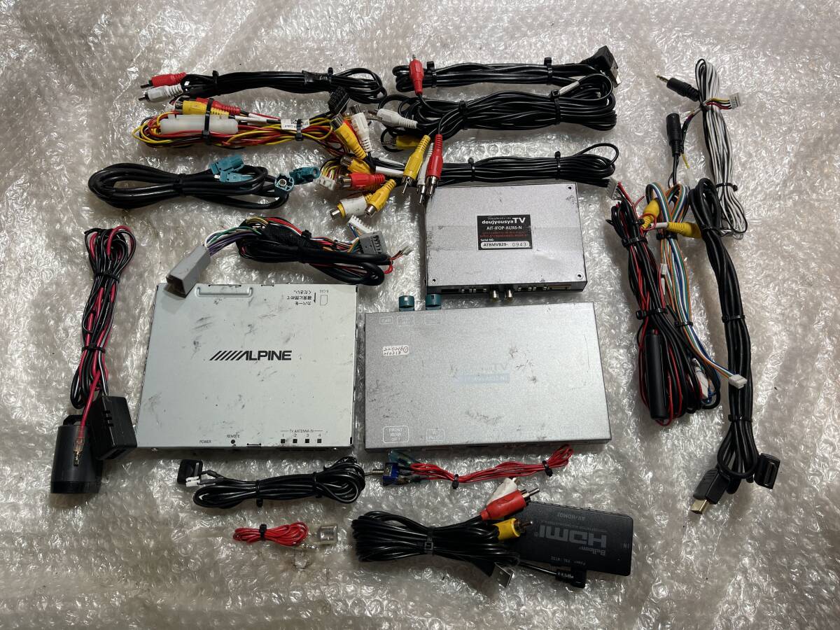 インターフェース doujyousyaTV AIT-PCM50-AIO2-NT AIT-IEOP-AUX-6 地デジチューナー TUE-T500 カイエン等拍卖