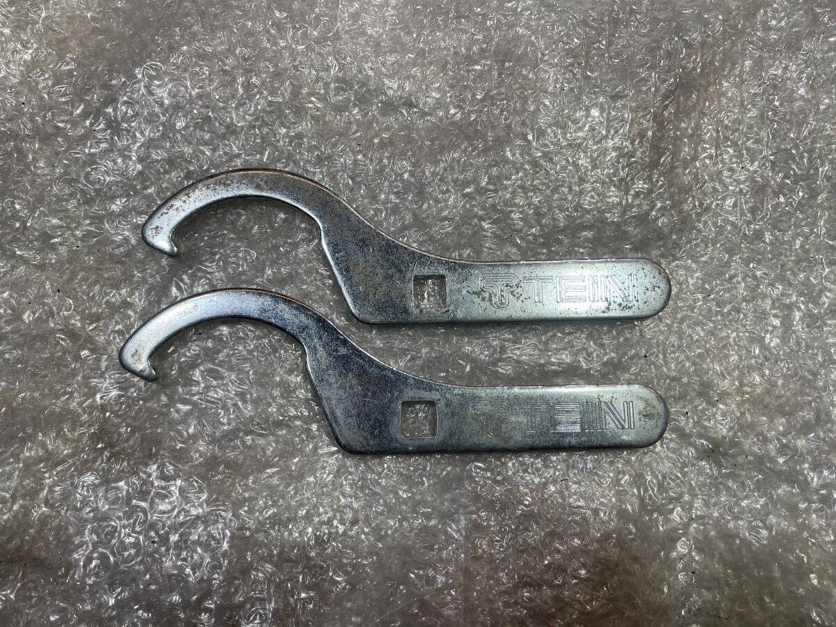 汎用 テイン 車高調用 レンチ2本セット 中古品 ヤマトこねこ便送料込 ②拍卖