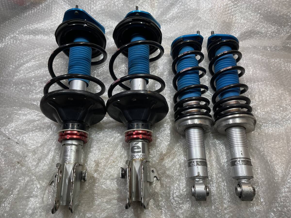 BH5 レガシィワゴン BE5 レガシィB4 エルシュポルト ビルシュタイン製 車高調 前後クスコピロアッパー仕様 希少品拍卖