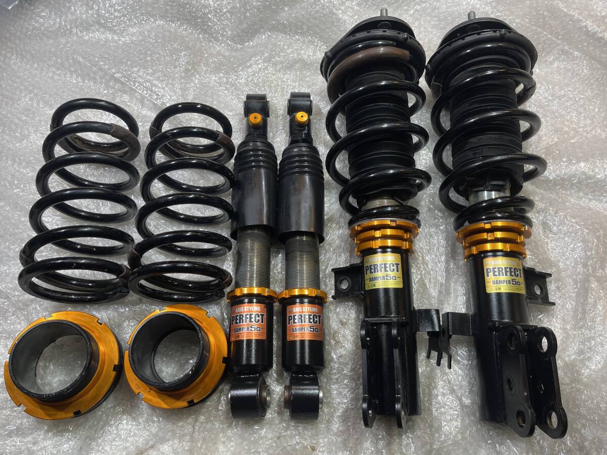 アルファード ヴェルファイア AXIS パーフェクトダンパー5G スペシャル フルタップ式 車高調 AGH30 GGH30拍卖