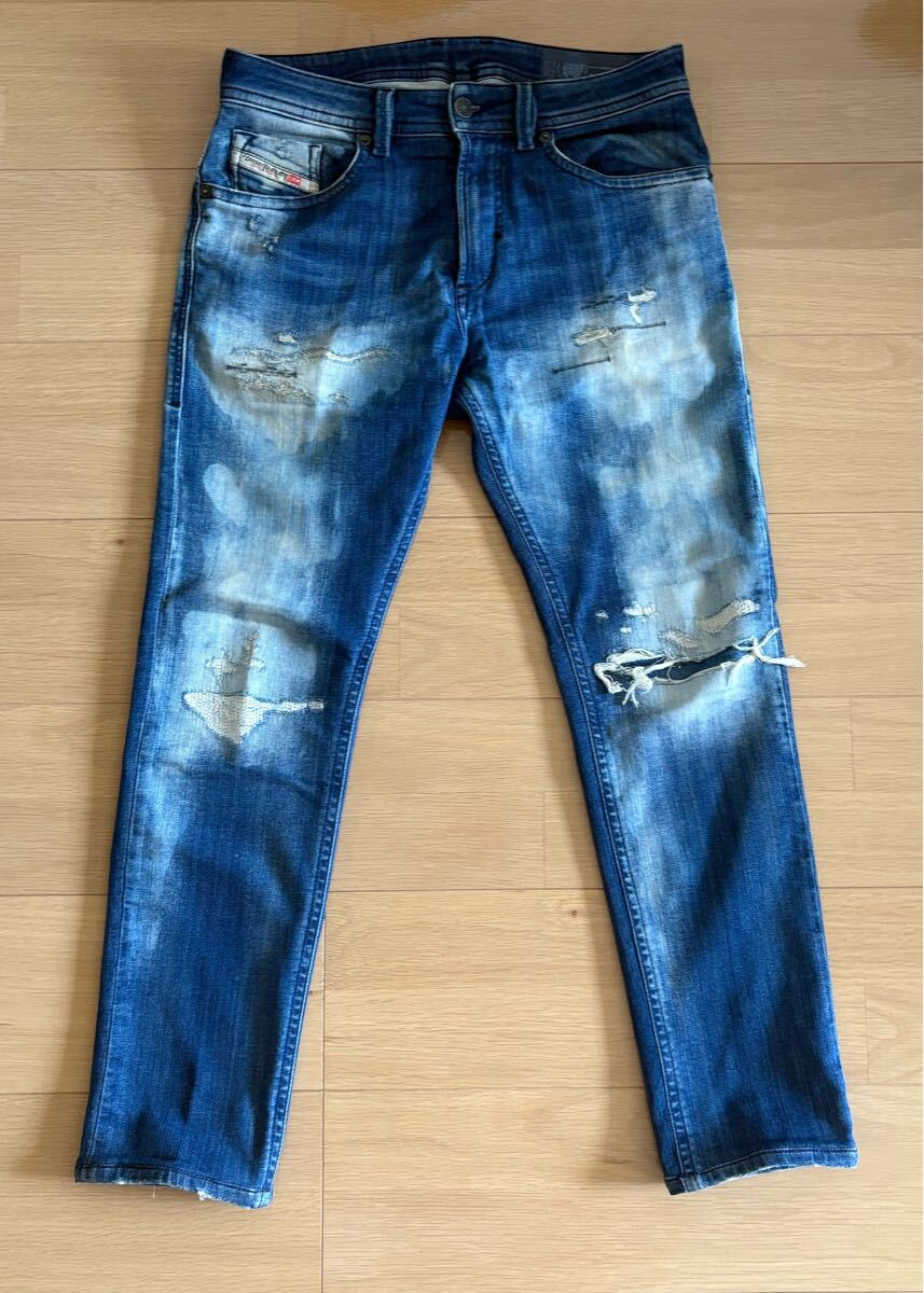 極美品DIESEL THOMMER-T JOGG JEAN 0099S W28 ディーゼル ジョグジーンズ 送料込 消費税無し拍卖