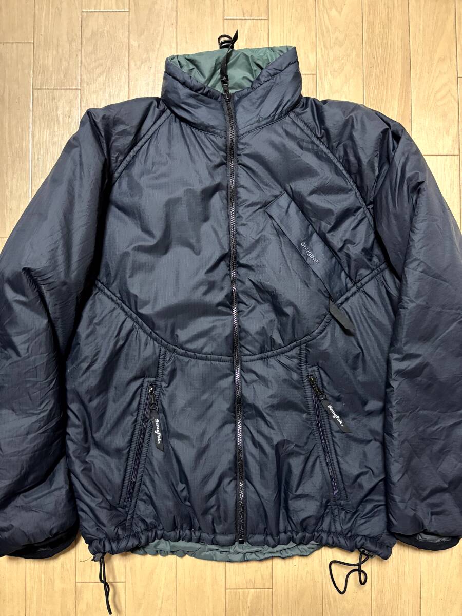 Snugpak スナグパック PERTEX リバーシブルジャケット ブラック セージ Mサイズ拍卖