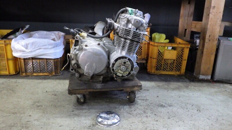 RGA-193A CB550 FOUR 純正 エンジン 圧縮測定済み 西濃運輸 送料着払い CB550-120 検索 ホンダ CB350F CB400F CB500 FOUR CB750 FOUR拍卖