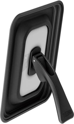 アルミニウム・ガラスフタ 13/15cm対応(玉子焼き用) サーモス 折りたたみスタンド式玉子焼きフライパンフタ 13/15cm対拍卖