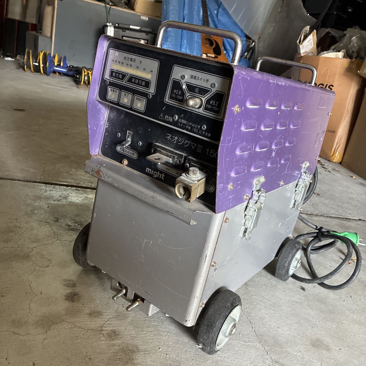 マイト工業 MBW-150-3 ネオシグマⅢ150 バッテリー溶接機 バッテリウエルダ拍卖