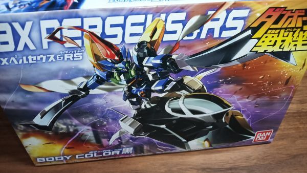 新品未組立 LBXペルセウス&ライディングソーサ ダンボール戦機拍卖