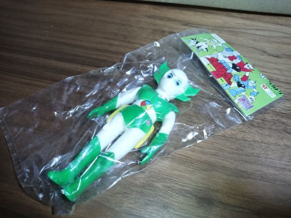 新品未開封 タカトク ソフビ 氷河戦士ガイスラッガー 石森プロ タニマリ 昭和レトロ拍卖