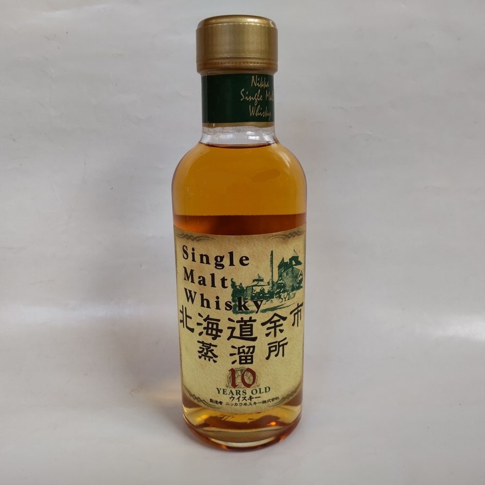 【未開栓】ニッカウヰスキー 北海道余市蒸溜所 10年 180ml拍卖