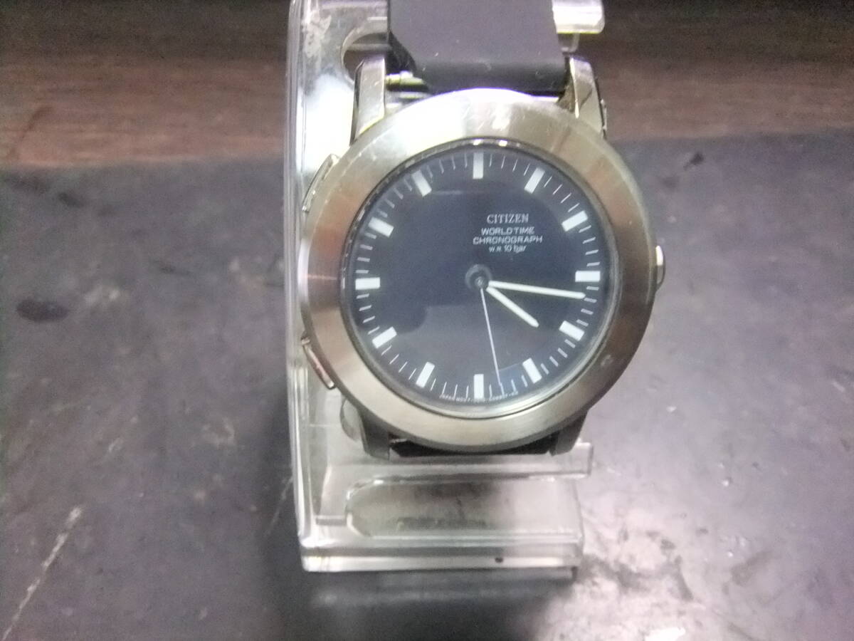 CITIZEN クロノグラ U101-S0クオーツ不動品/整理品/ジャンク品/部品取り用 2501014-03 拍卖