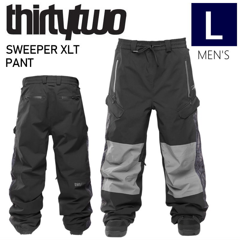 24-25 THIRTYTWO SWEEPER XLT PNT BLACK Lサイズ メンズ スノーボード スノボウェア パンツ PANT 型落ち 日本正規品 ◎拍卖