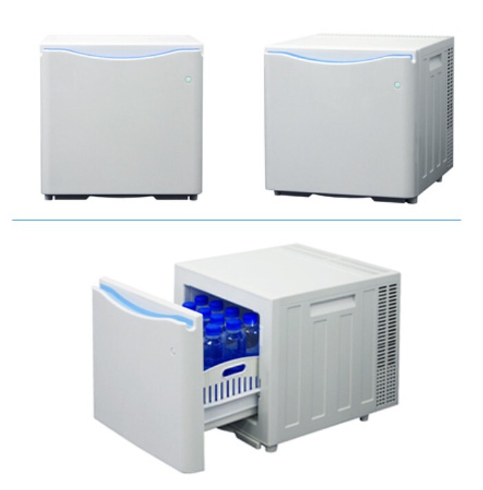 静音設計♪ペルチェ式 ジュージ 小型冷蔵庫 NJ-22 中古 クリーニング済 動作確認済 保冷庫拍卖