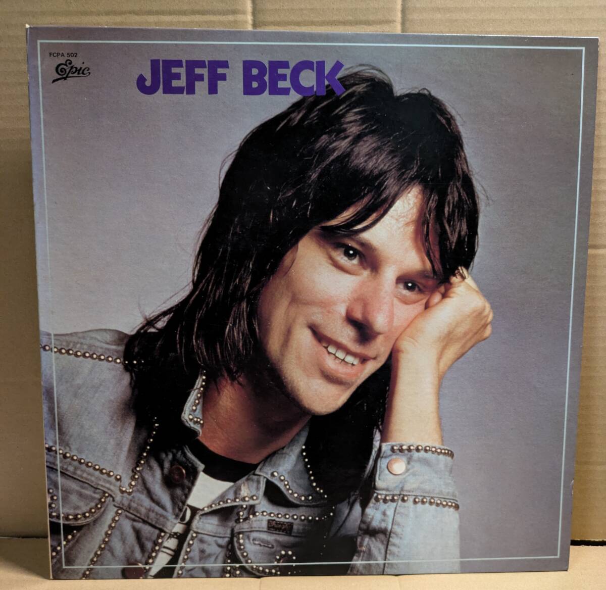 LP:ジェフ・ベック「JEFF BECK~CBSソニー・ファミリー・クラブ盤」ベック・ボガード&アピス、哀しみの恋人達拍卖