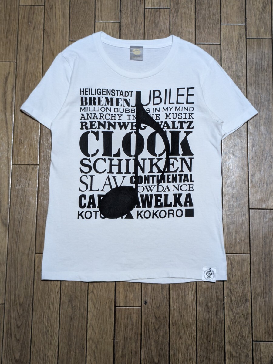 QURULI くるり Tシャツ 半袖Tシャツ ツアーTシャツ ホワイト拍卖