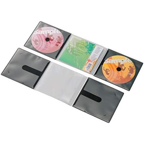 サイズ: CD_単品_2枚収納 10枚パック エレコム ディスクケース 省スペース CD DVD 2枚収納 10枚パック ブラック CCD-DP2C10BK拍卖